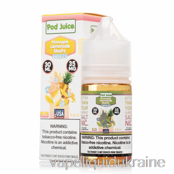 Vape Ukraine FREEZE Pineapple Lemonade Slushy - Pod Juice - 30mL 20mg